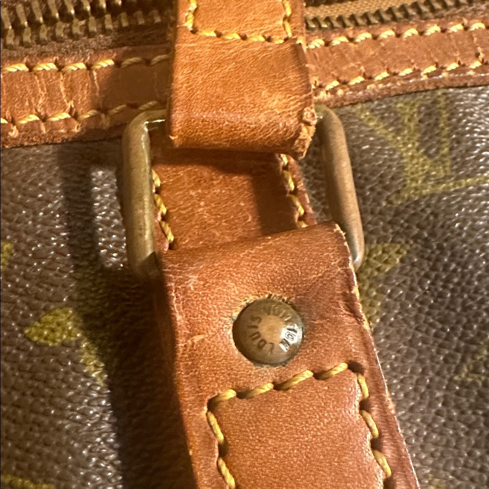 Vintage. Louis Vuitton Sac Souple 45. - Picture 13 of 16